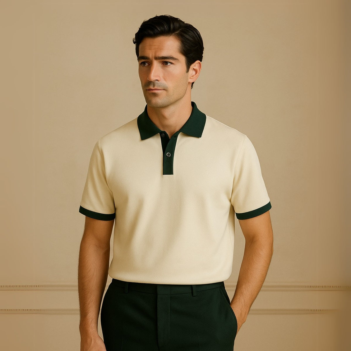 Polo Shirt Vittore Men’s Solid