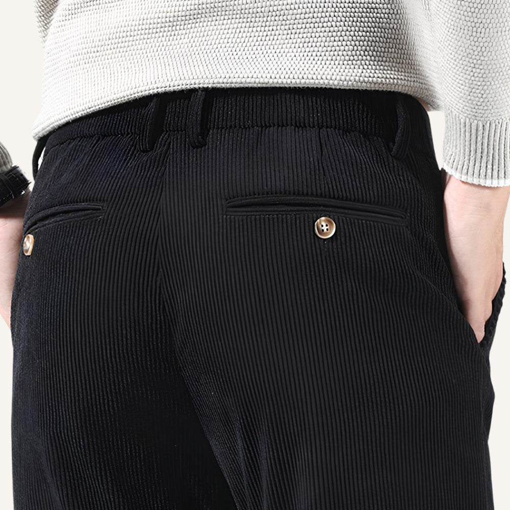 Pants Versailles Men’s Slim Fit Velvet