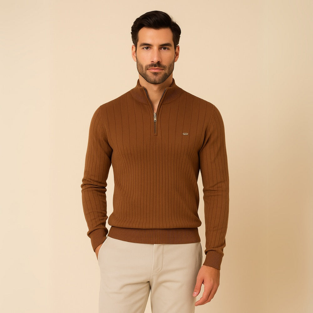 Sweater Verri Men’s High Collar with Zipper