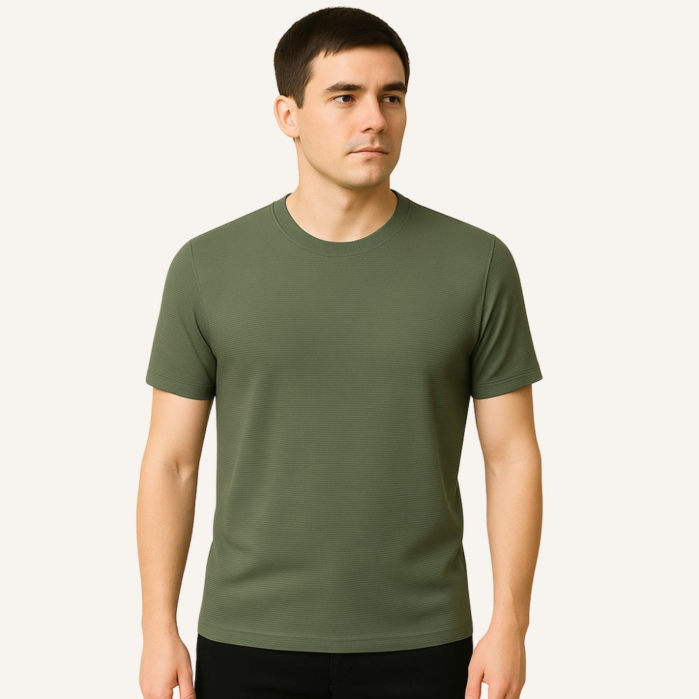 T-shirt Belmont Men’s Basic Textured