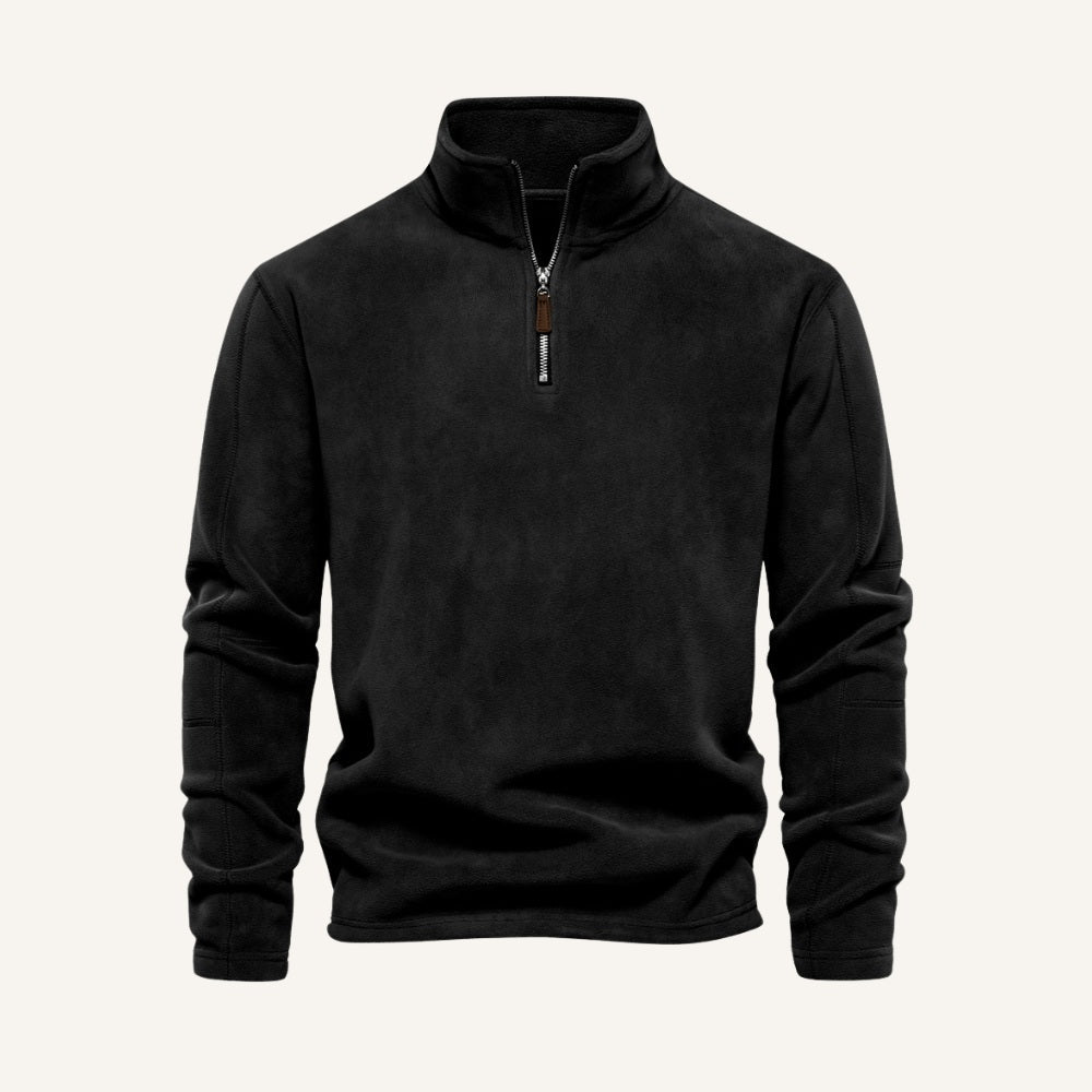Pull Piemonte pour homme à demi-fermeture éclair