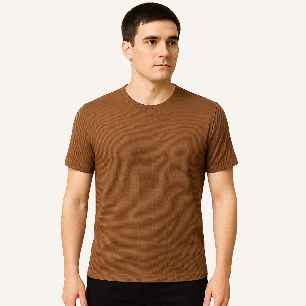 T-shirt Belmont Men’s Basic Textured