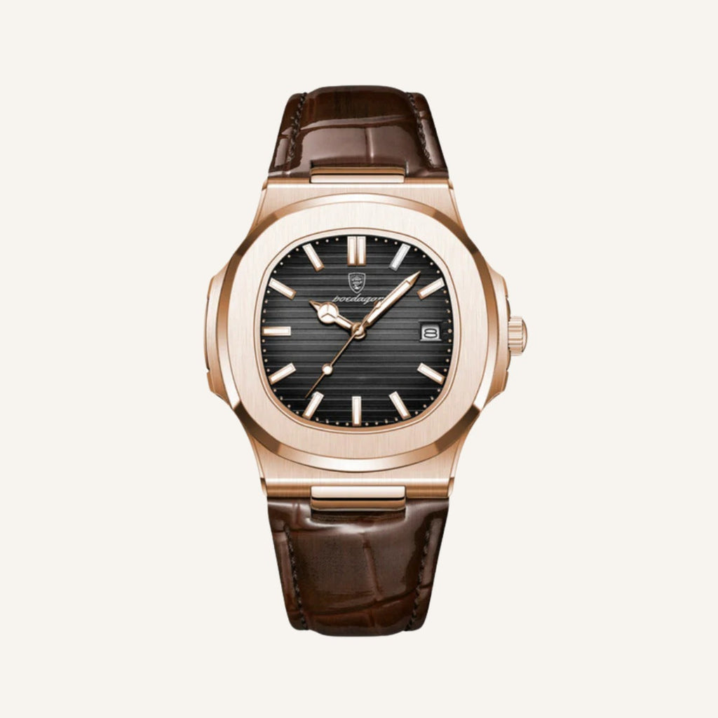 Watch Luxe Brown Leather